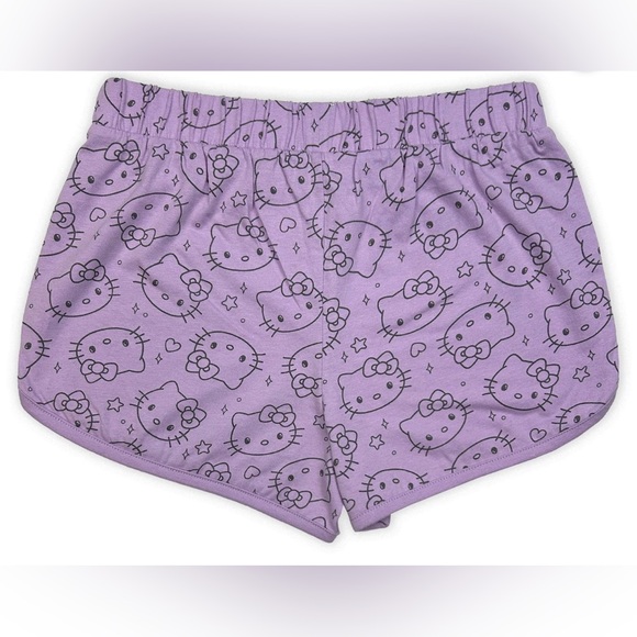 Sanrio Hello Kitty Purple PJ Shorts NWT - Picture 2 of 6
